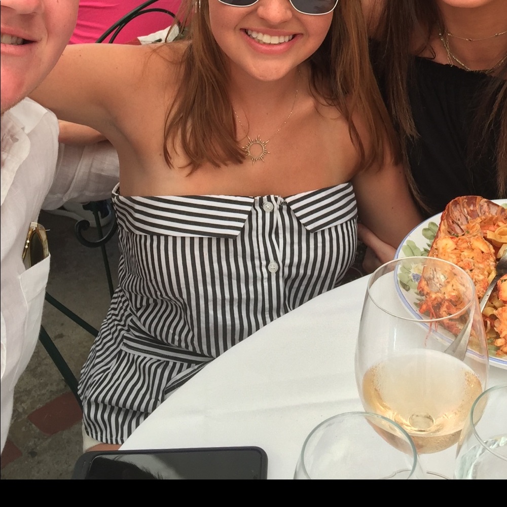 Forever 21 Strapless Top S